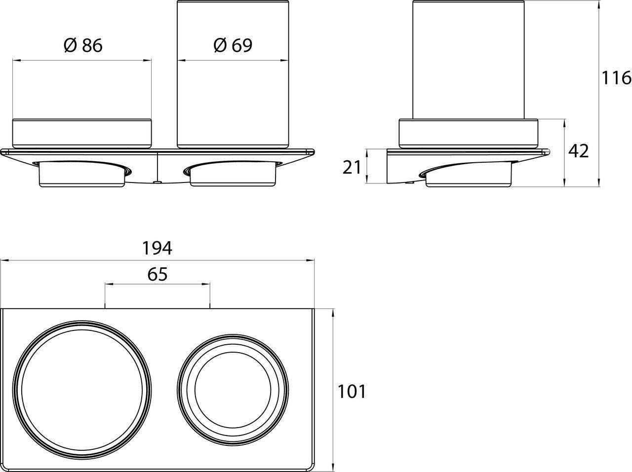 type glass holder