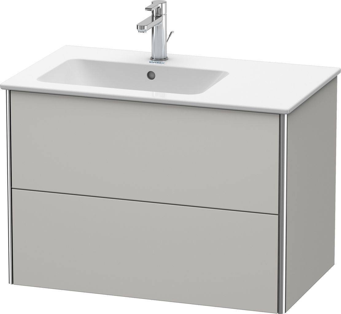 XSquare wall-hung vanity unit for me by Starck washbasin