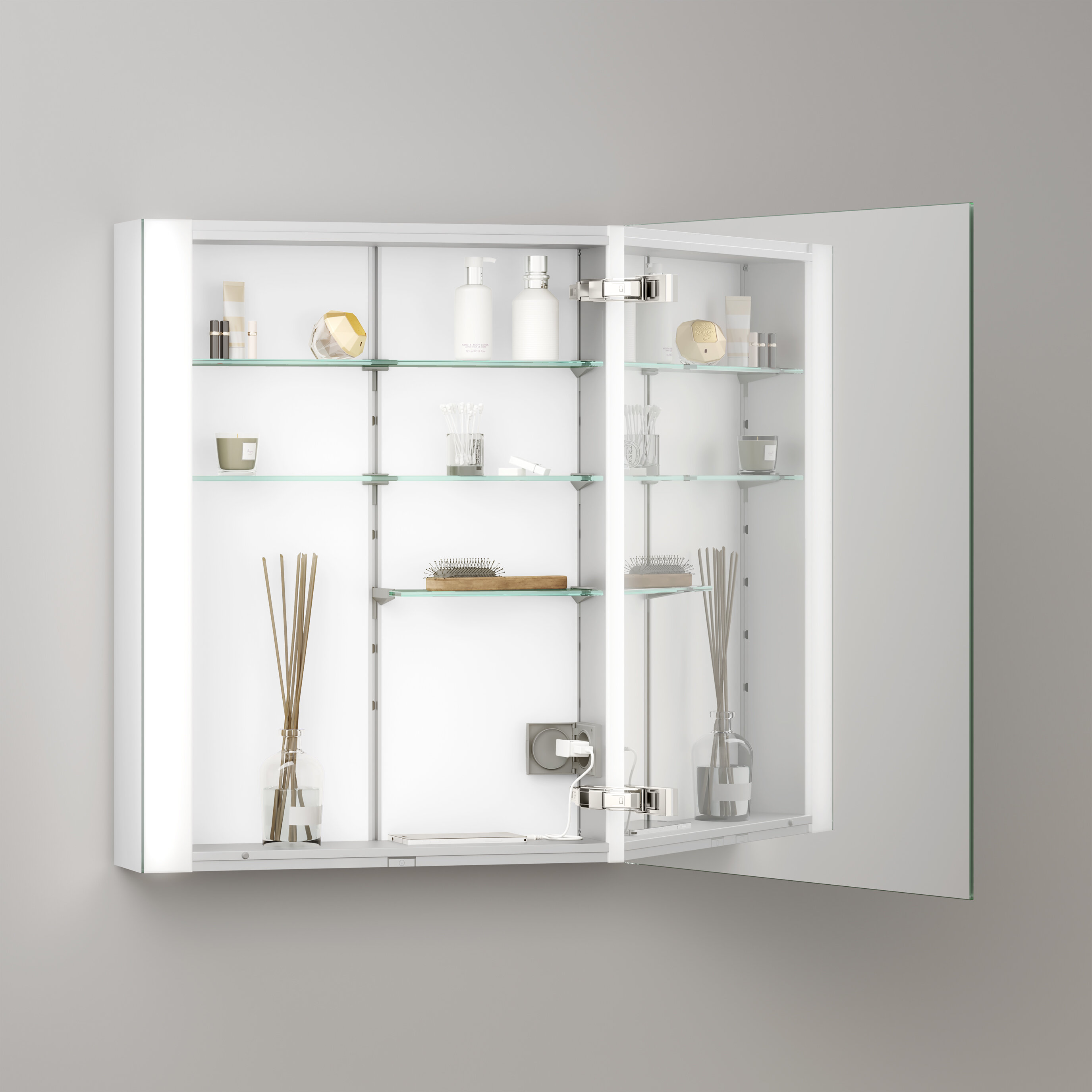 Royal ALVEUM LED mirror cabinet 60cm