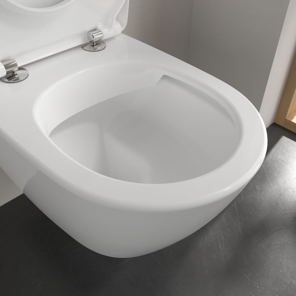 Subway 2.0 Combi-Pack wall-hung WC rimless, with quick-release