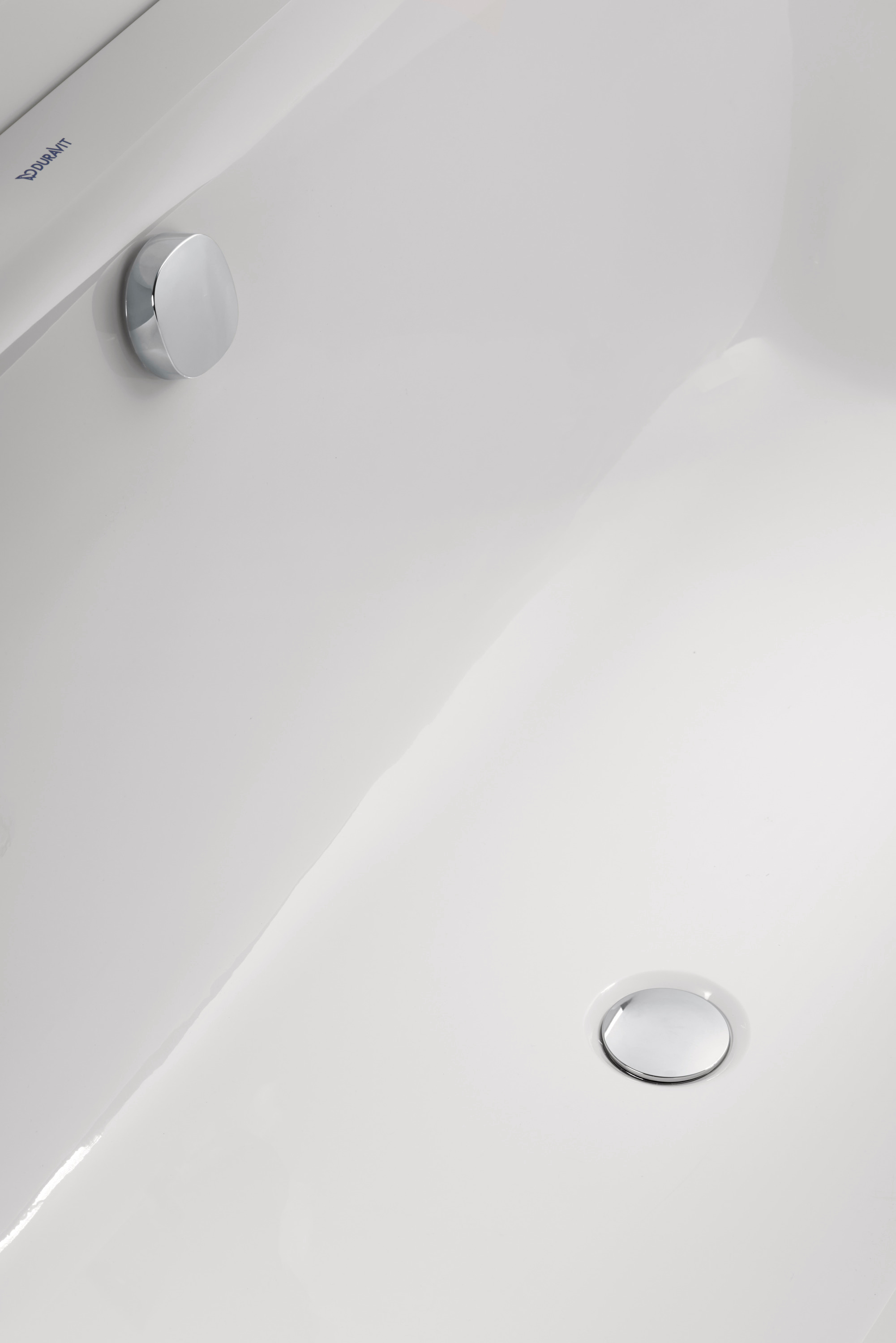 Happy D.2 pre-wall bathtub 1800x800mm, corner left with molded acrylic cladding and frame