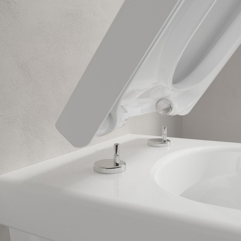 Architectura compact wall-hung WC without flush rim