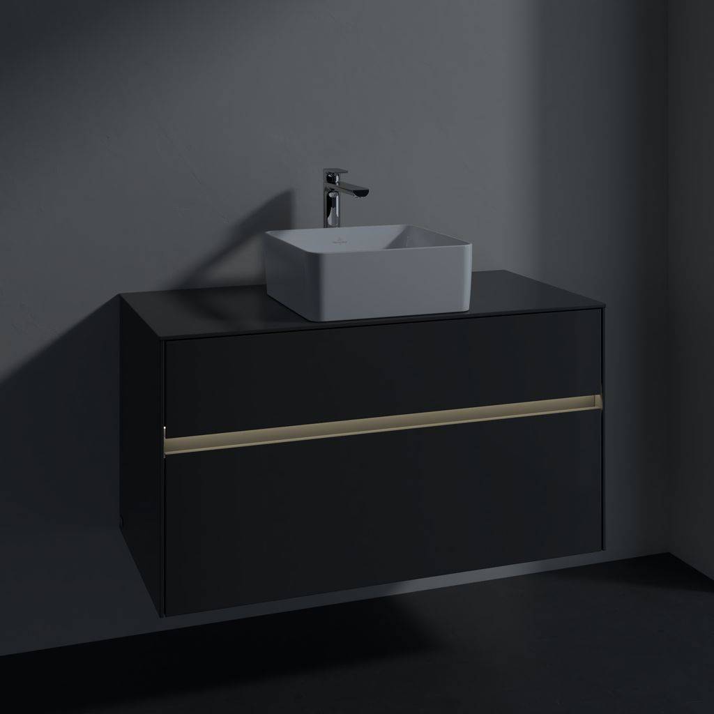 Collaro vanity unit 1000 x 548 x 500mm, with LED lighting