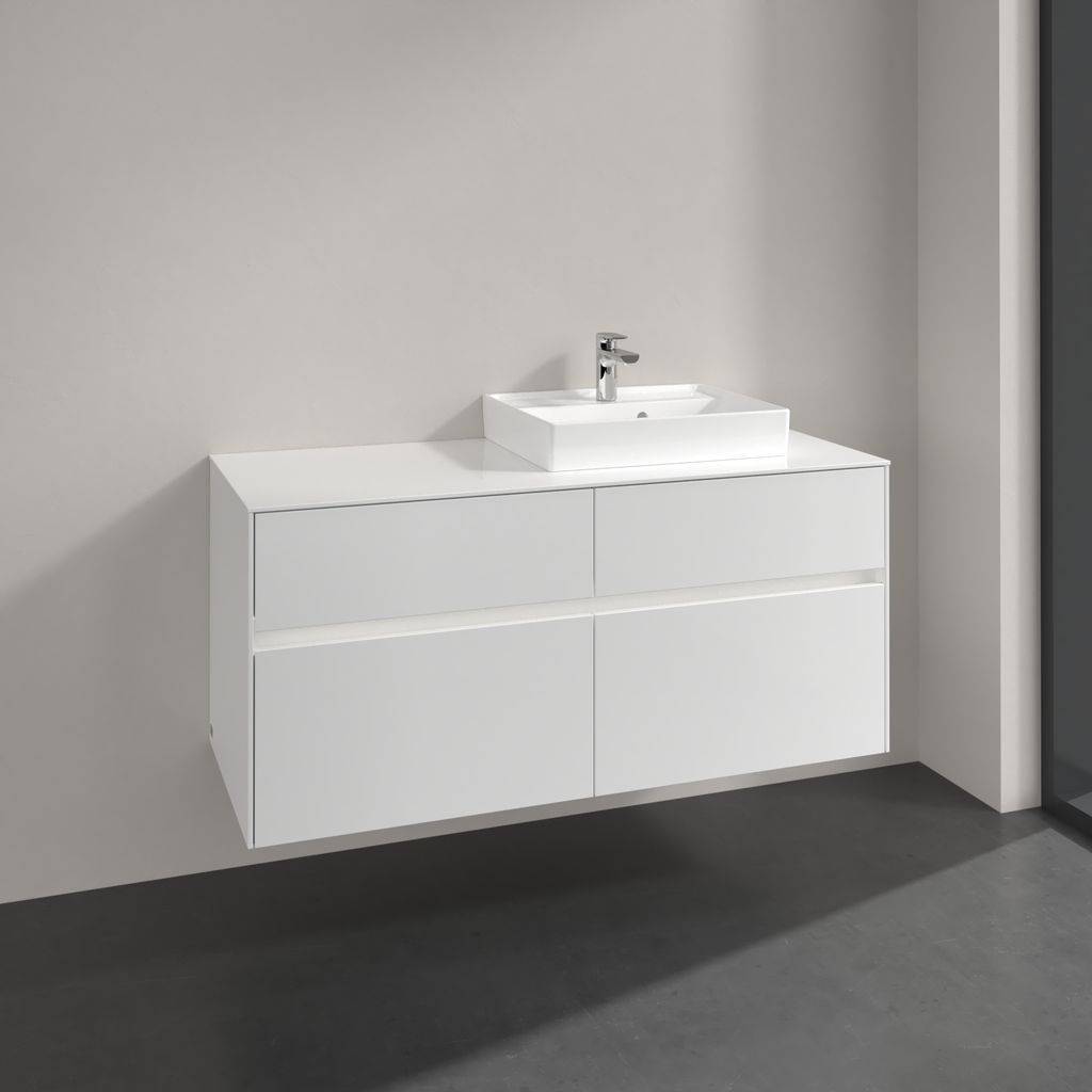 Collaro vanity unit 1200 x 548 x 500mm, with LED lighting