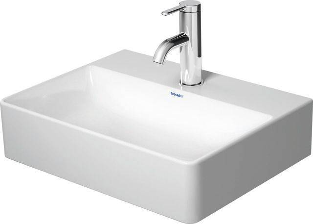 DuraSquare furniture hand washbasin 450 x 350mm, without tap hole