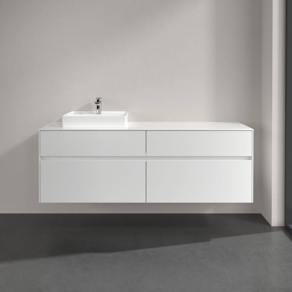 Collaro vanity unit 1600 x 548 x 500mm, with LED lighting