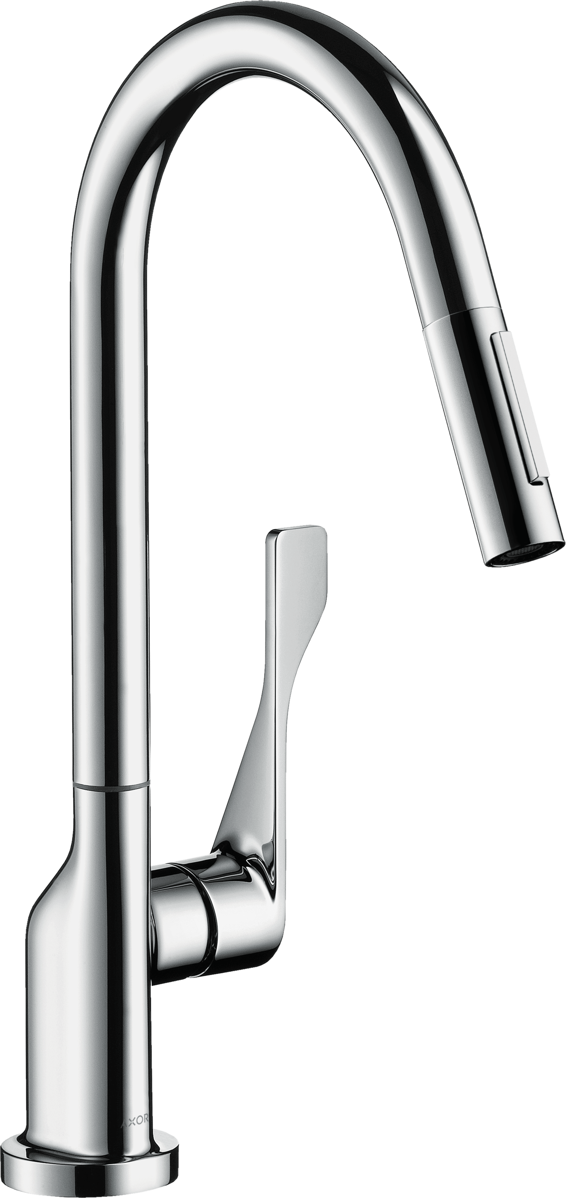 Citterio single lever kitchen mixer with pull-out shower Eco