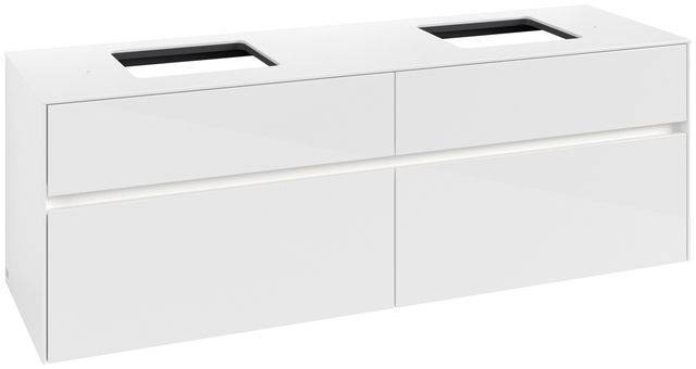 Collaro vanity unit 1600 x 500 x 548mm, with LED lighting