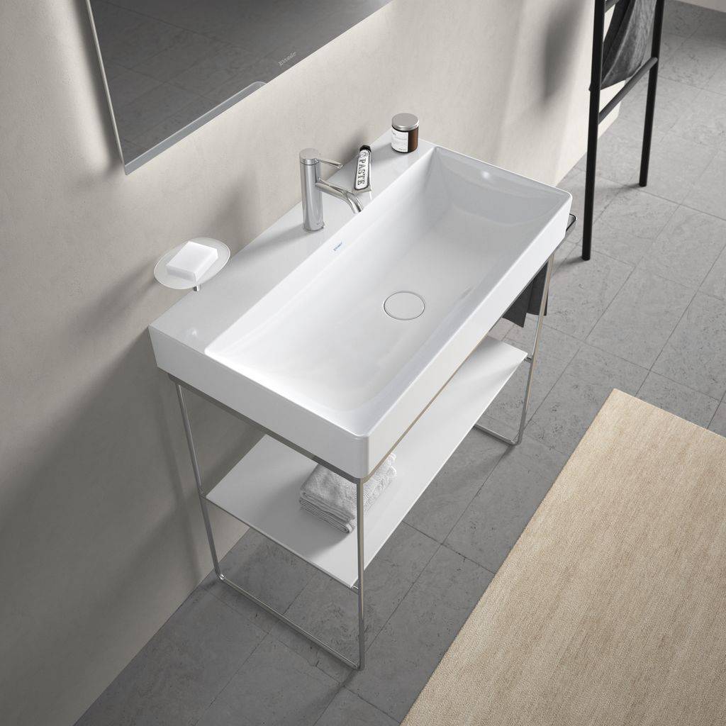 DuraSquare furniture washbasin 800 x 470mm, with tap hole