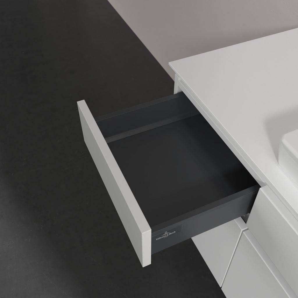 Legato vanity unit with 5 drawers, with LED lighting