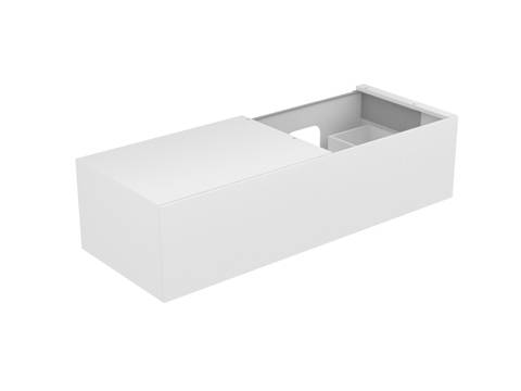 Edition 11 vanity unit, 1400 x 350 x 535mm, 1 front pull-out