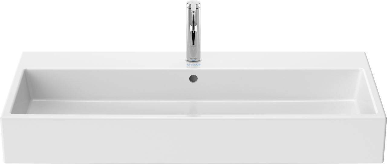 Vero Air furniture washbasin, 1000 x 470mm with tap hole, with overflow