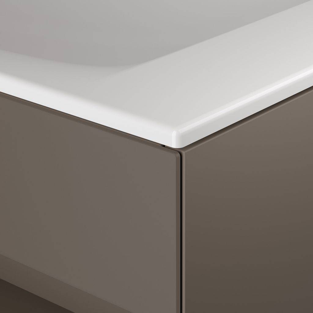 Stageline vanity base for ceramic washbasin, 650mm