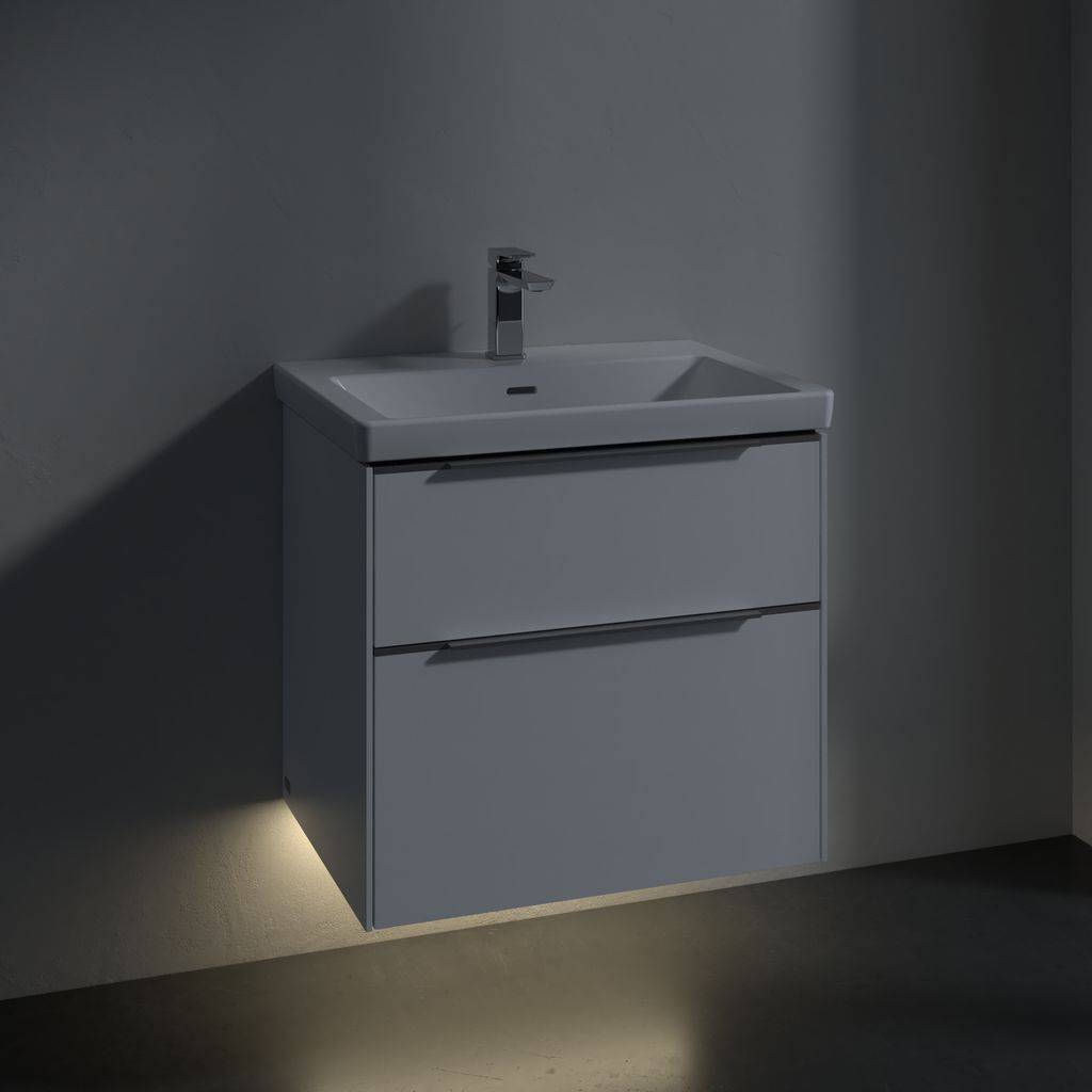 Subway 3.0 vanity unit 622 x 576 x 478mm, with LED lighting