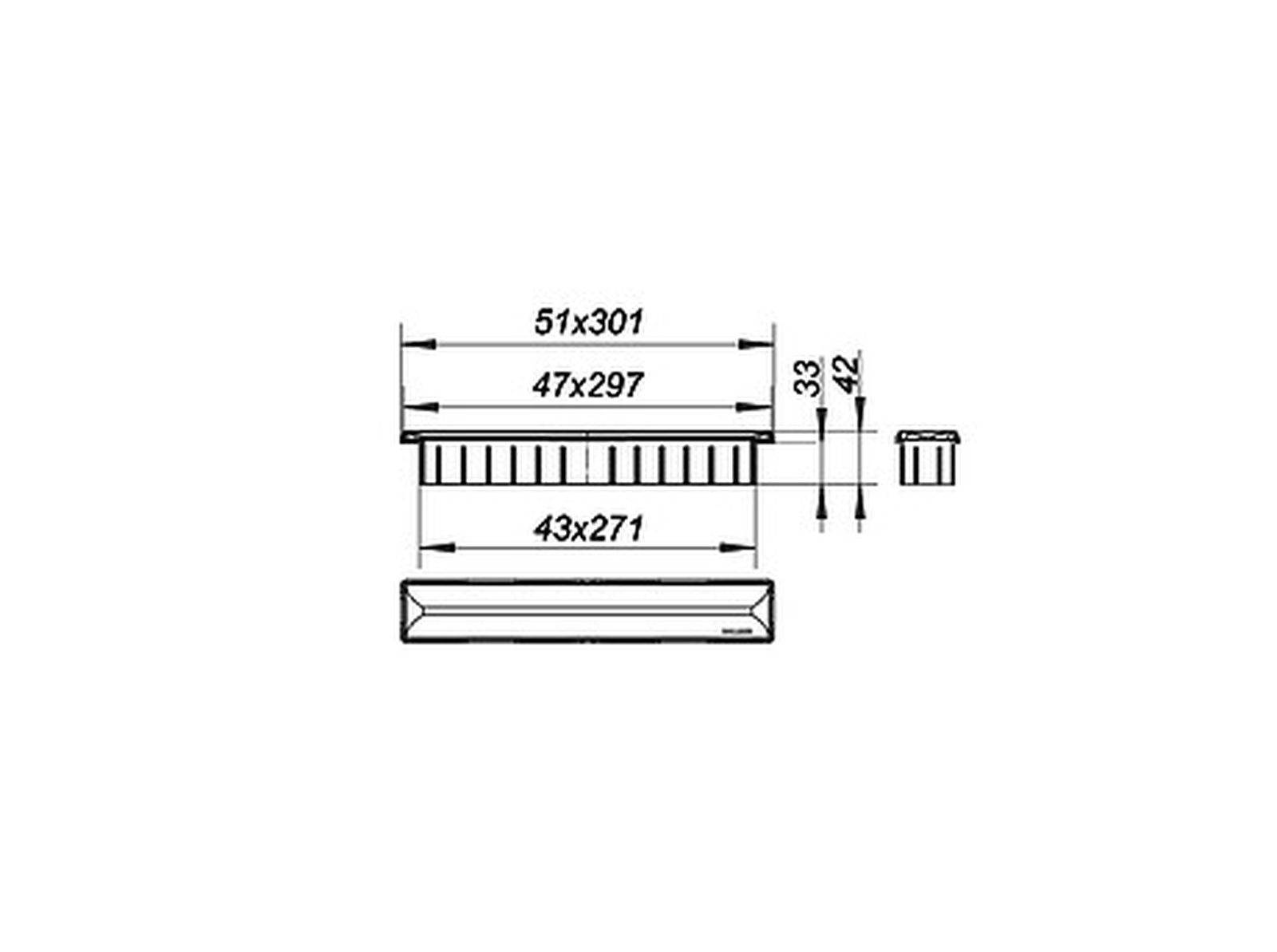 Shower channel Zentrix, 511317