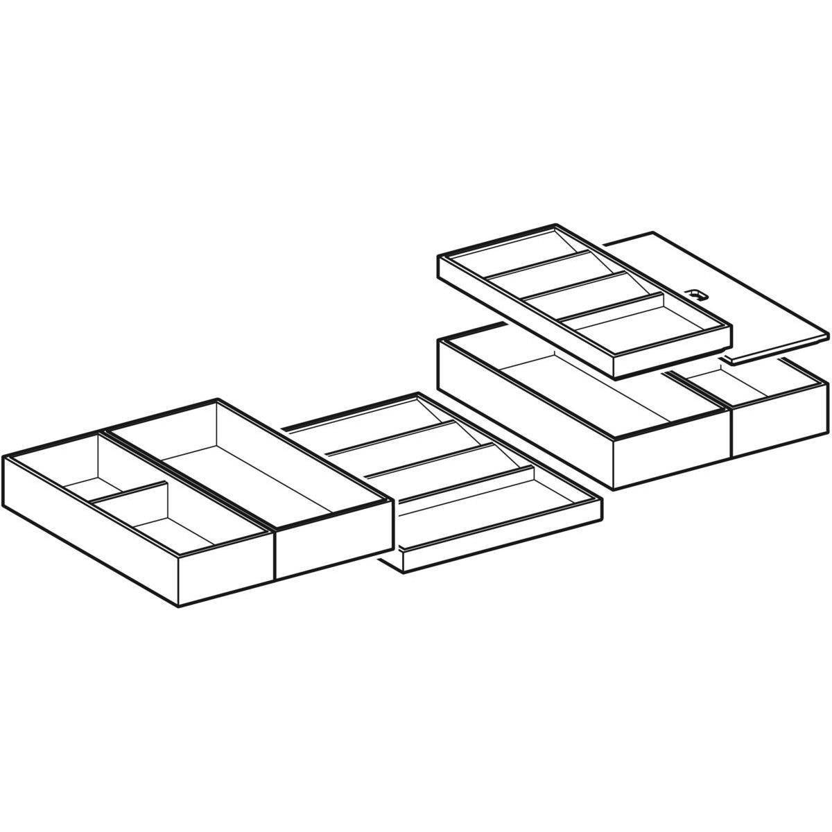 One SET drawer insert, width 90cm