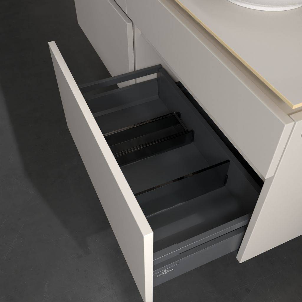 Legato vanity unit 1400x550x500 with 4 pull-outs