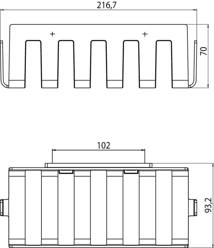 system 2 wall basket