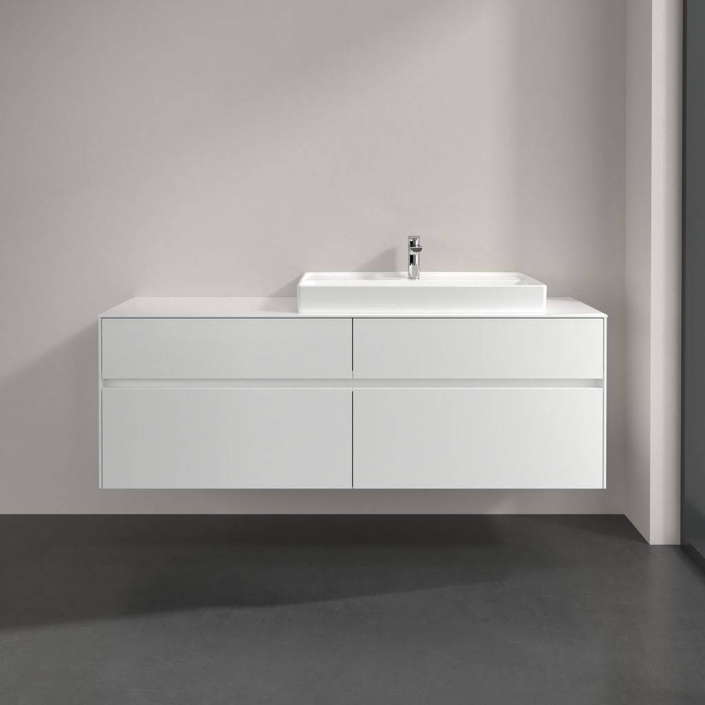 Collaro vanity unit 1600 x 548 x 500mm, with LED lighting