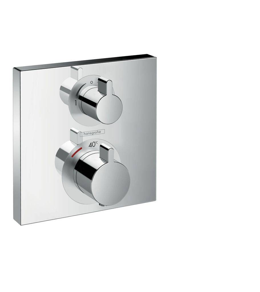 Thermostat concealed Ecostat Square for 2 consumers