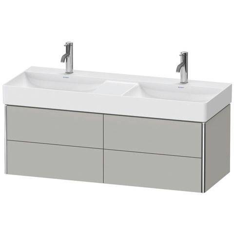 XSquare wall-hung vanity unit for DuraSquare washbasin