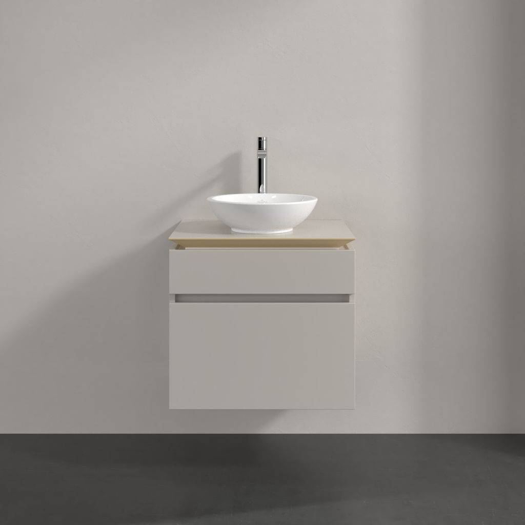 Legato vanity unit 600x550x500 with 2 pull-outs