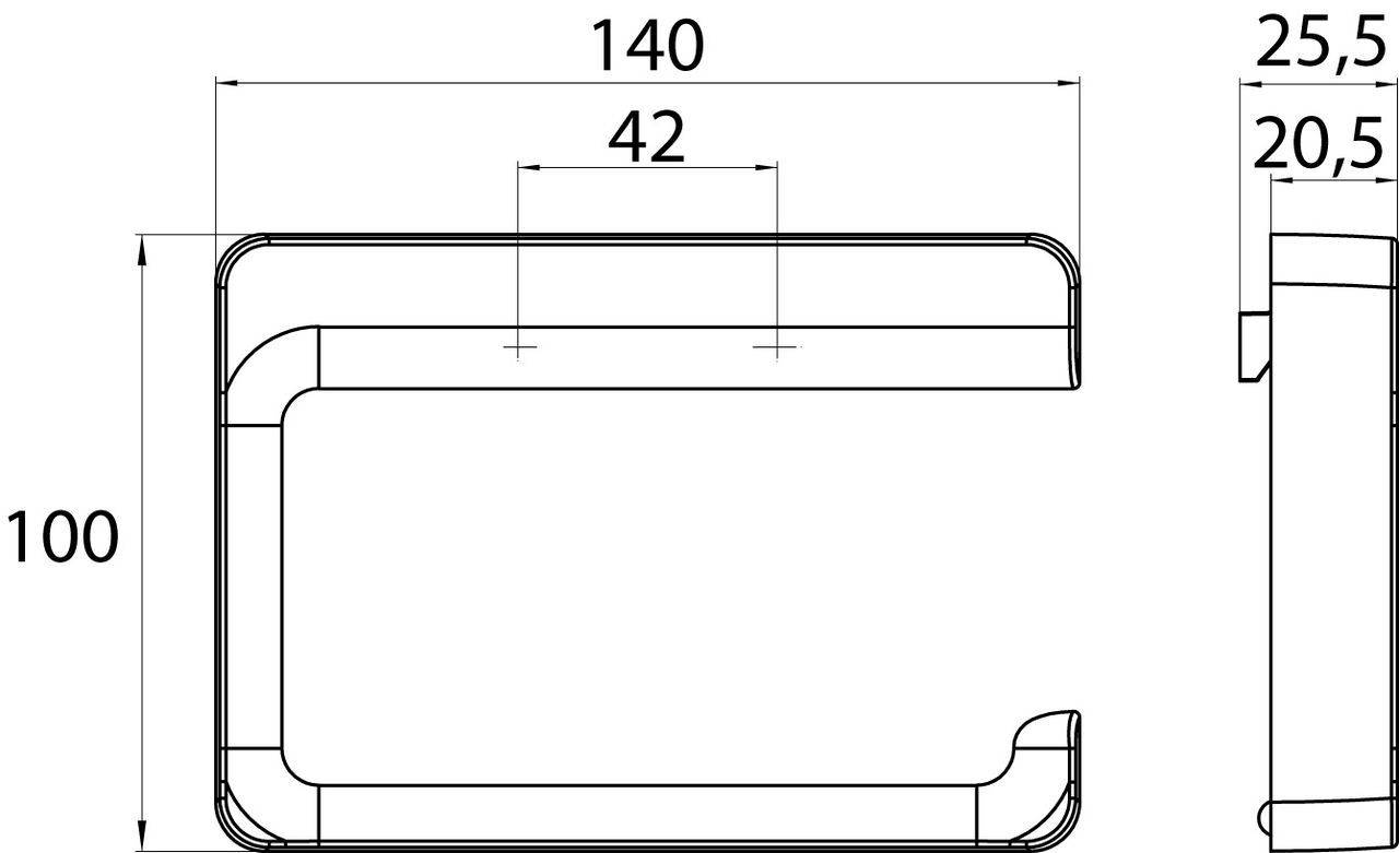 trend paper holder without lid