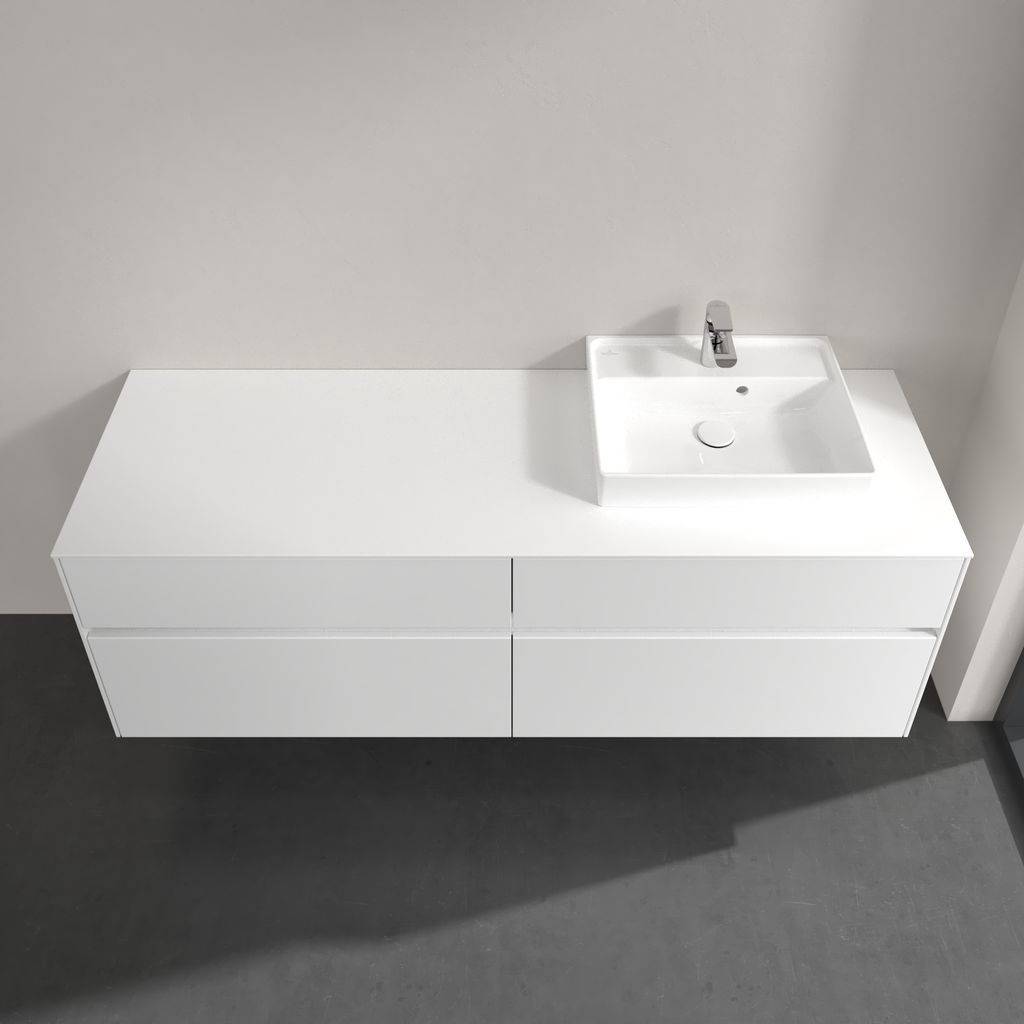 Collaro vanity unit 1600 x 548 x 500mm, with LED lighting