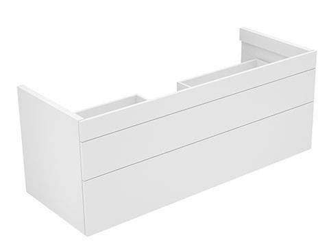 Edition 400 vanity unit 2 front pull-outs, 1400 x 535 x 546 mm