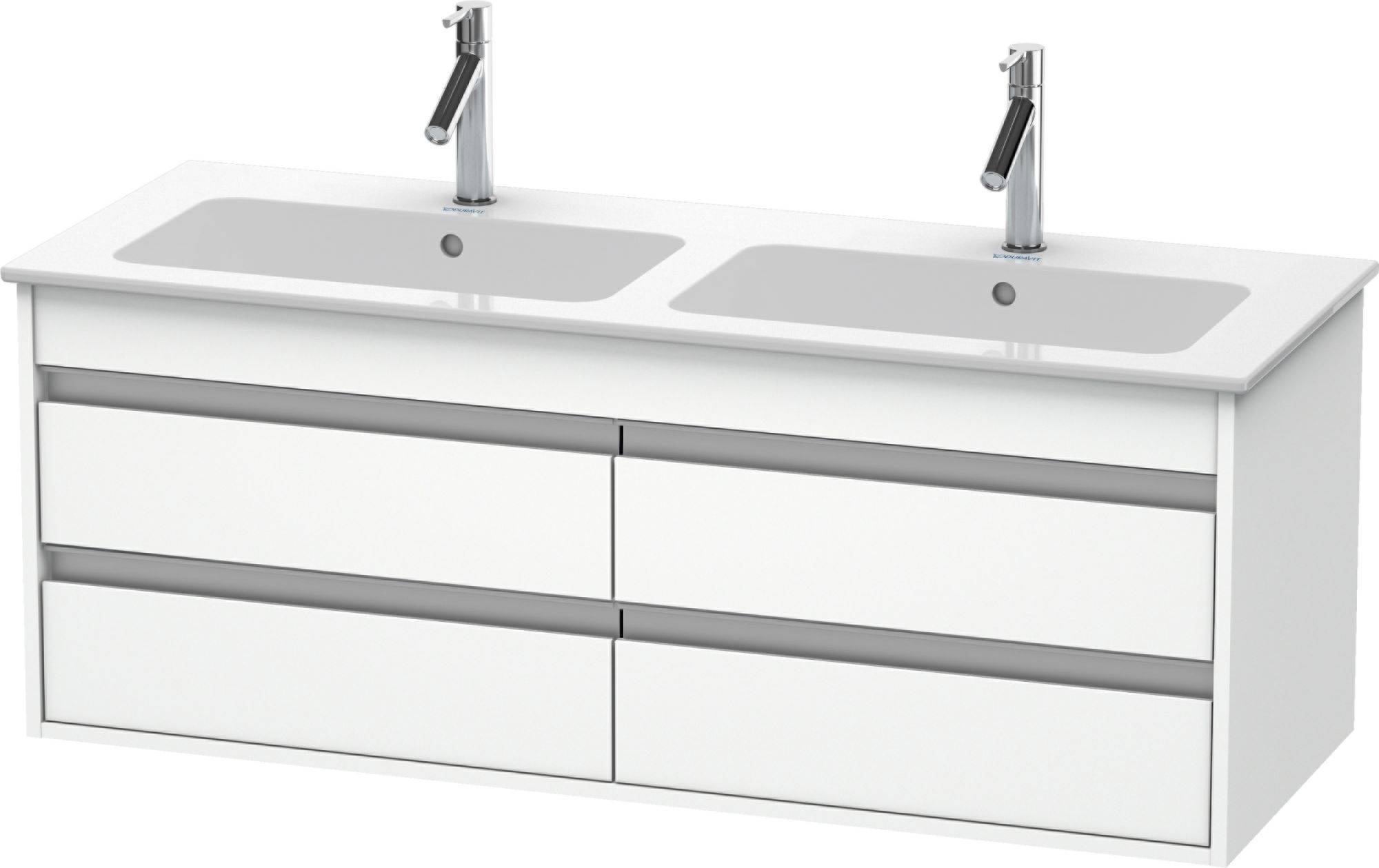 Ketho wall-hung vanity unit KT6433 for Me by Starck washbasin