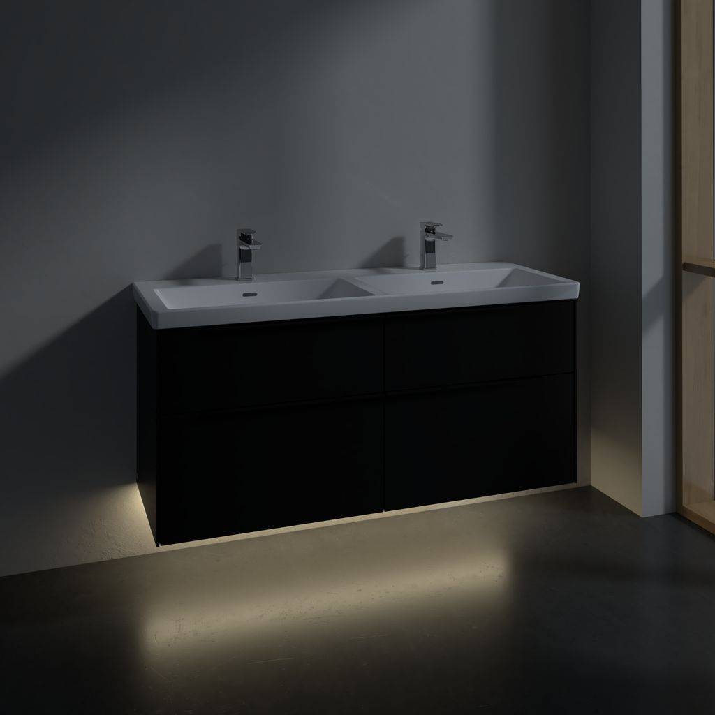 Subway 3.0 vanity unit 1272 x 576 x 478mm, with LED lighting