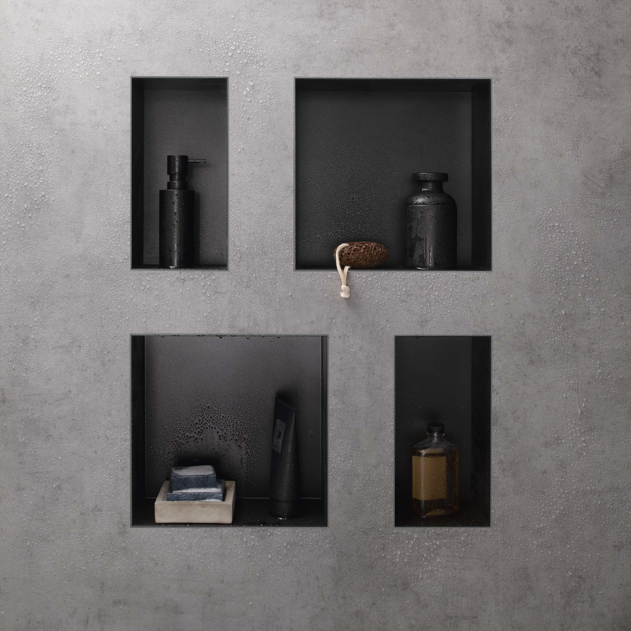 XtraStoris Minimalistic wall niche with open frame, 30 x 30 x 10cm