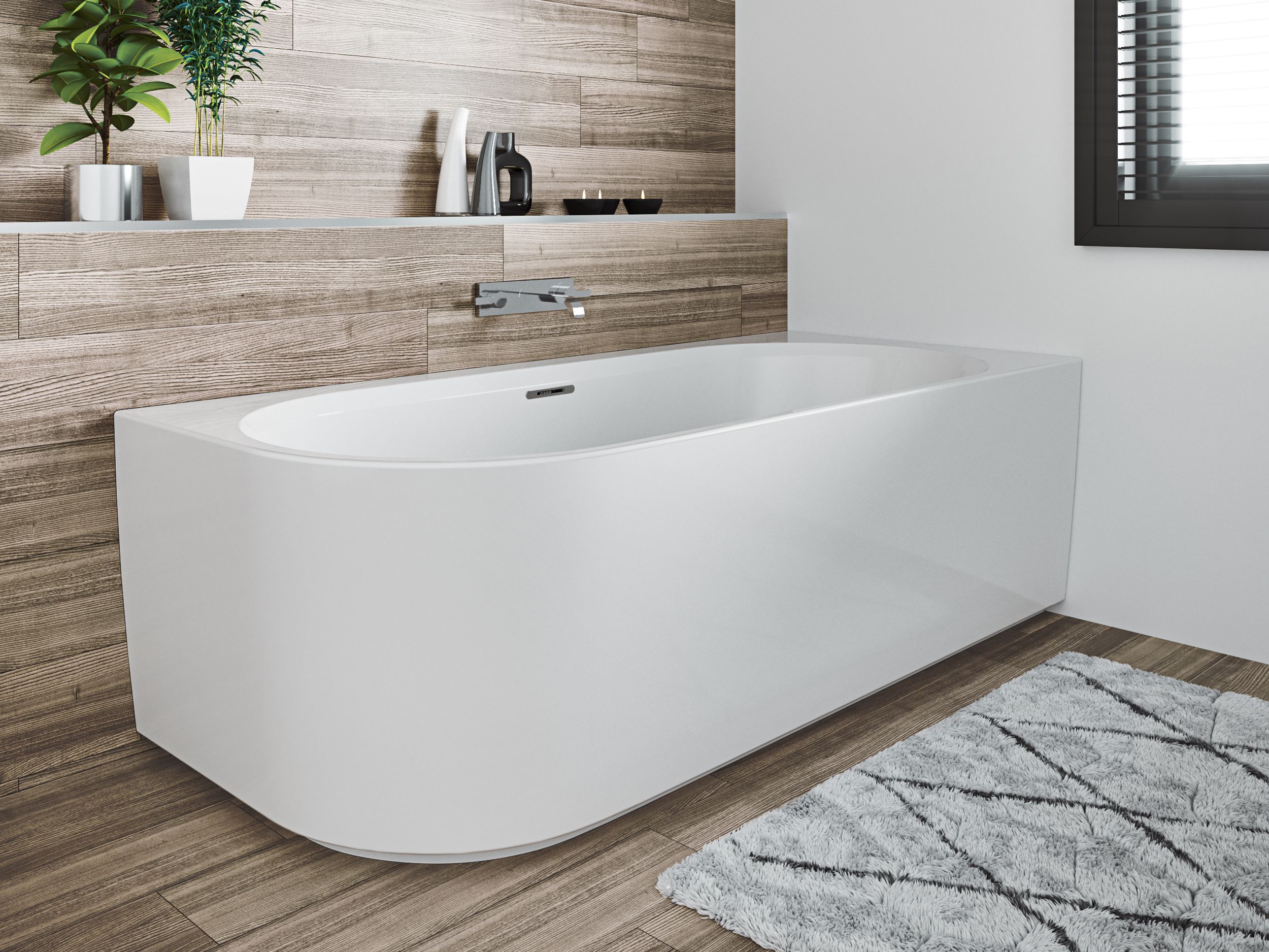 Desire Corner "left" bathtub