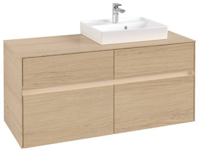 Collaro vanity unit 1200 x 548 x 500mm, with LED lighting