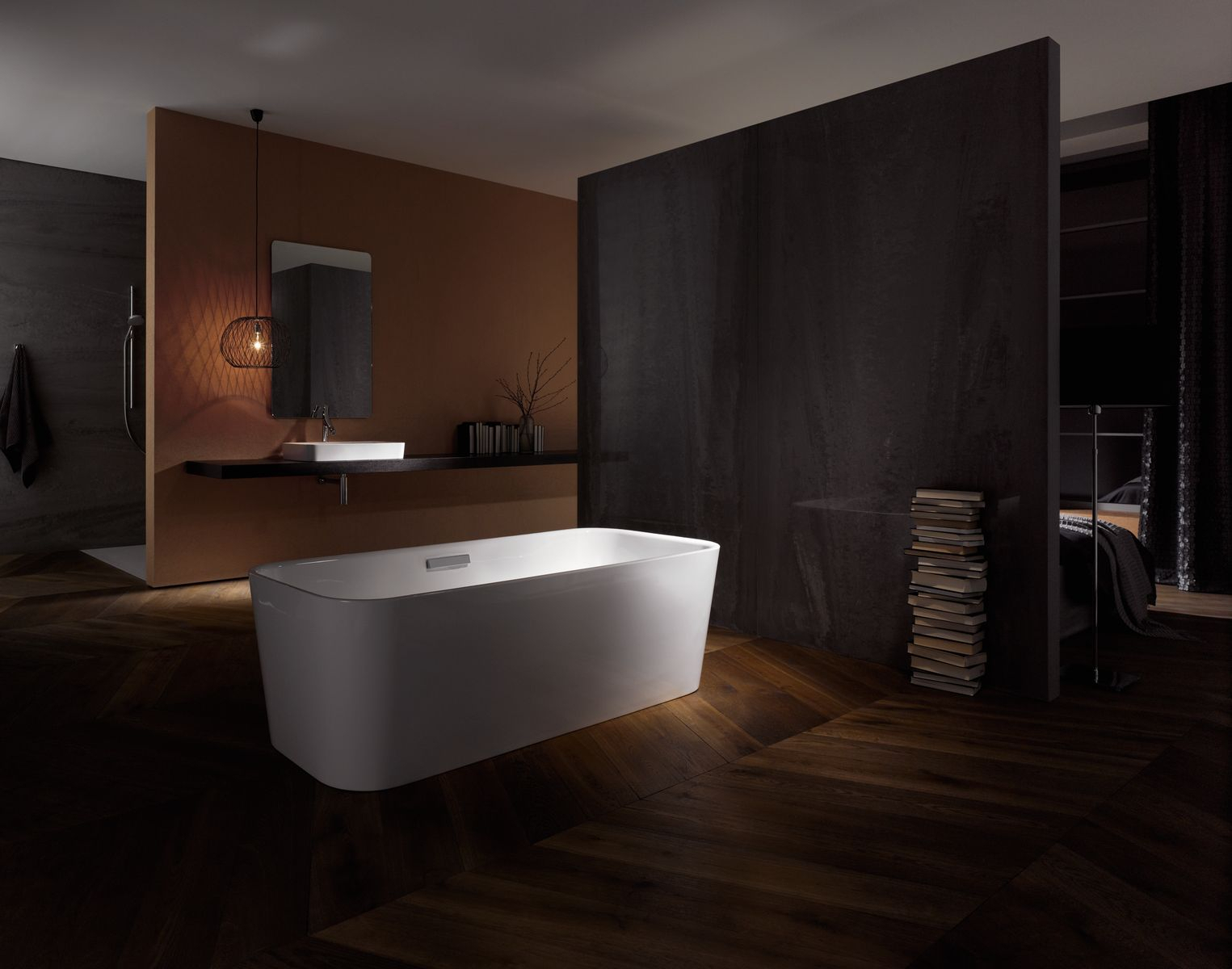 Type freestanding bathtub