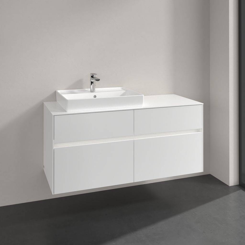 Collaro vanity unit 1200 x 548 x 500mm, with LED lighting