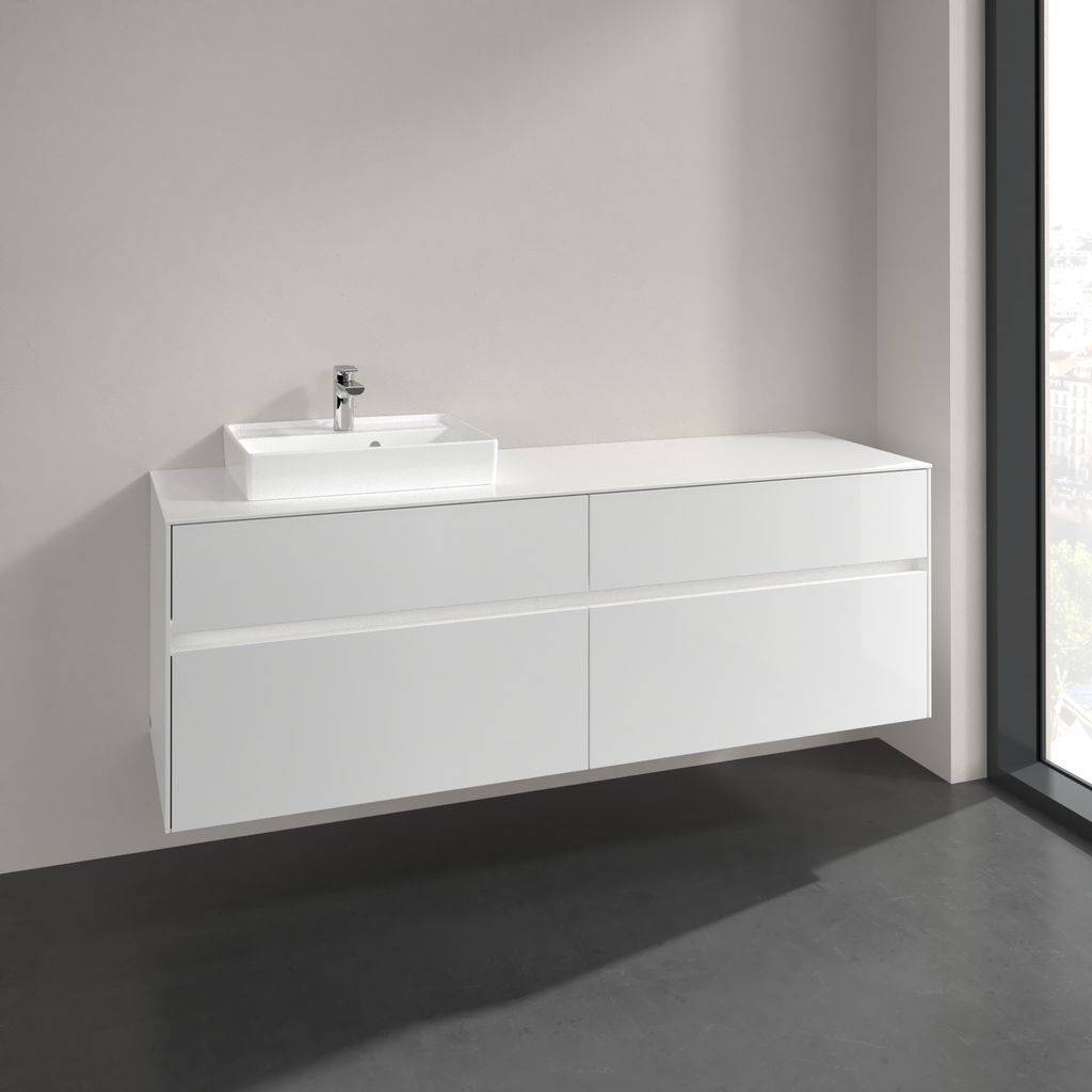 Collaro vanity unit 1600 x 548 x 500mm, with LED lighting