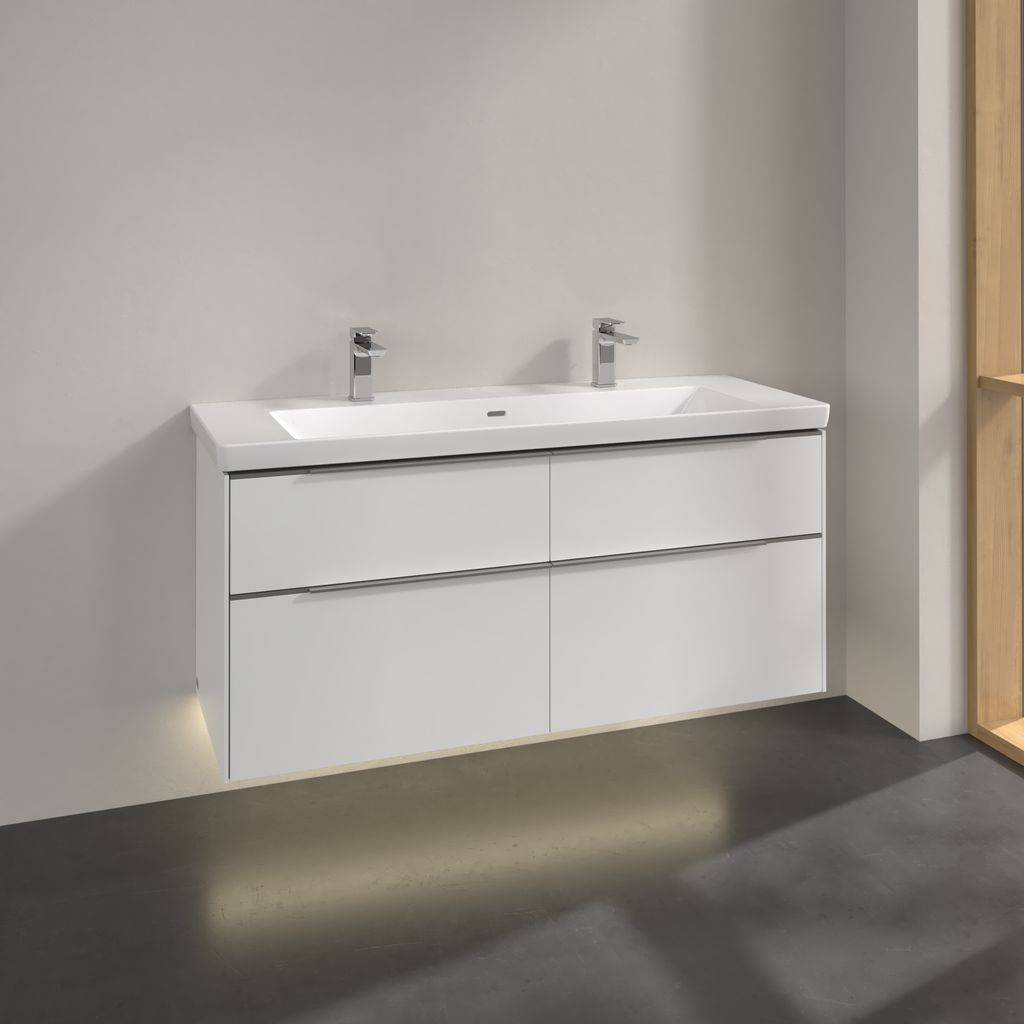 Subway 3.0 vanity unit 1272 x 576 x 478mm, with LED lighting