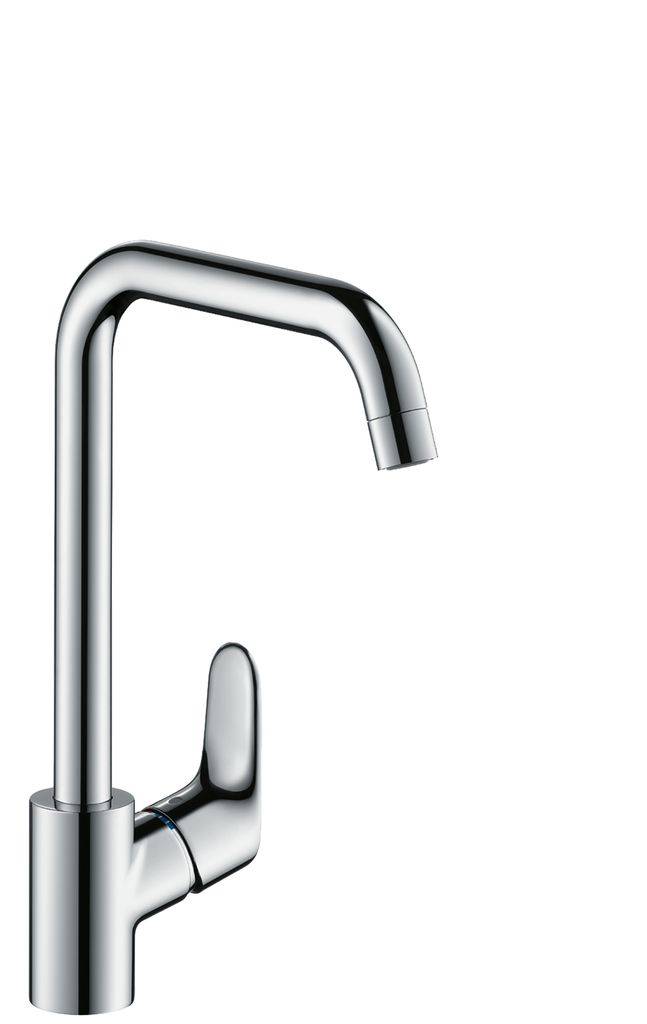 Single-lever kitchen mixer 260, for open water heaters, Focus