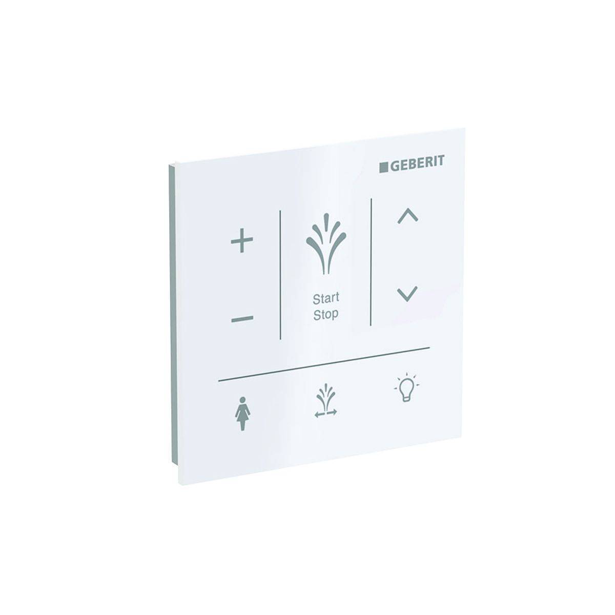 Wall-mounted control panel for Geberit AquaClean Sela