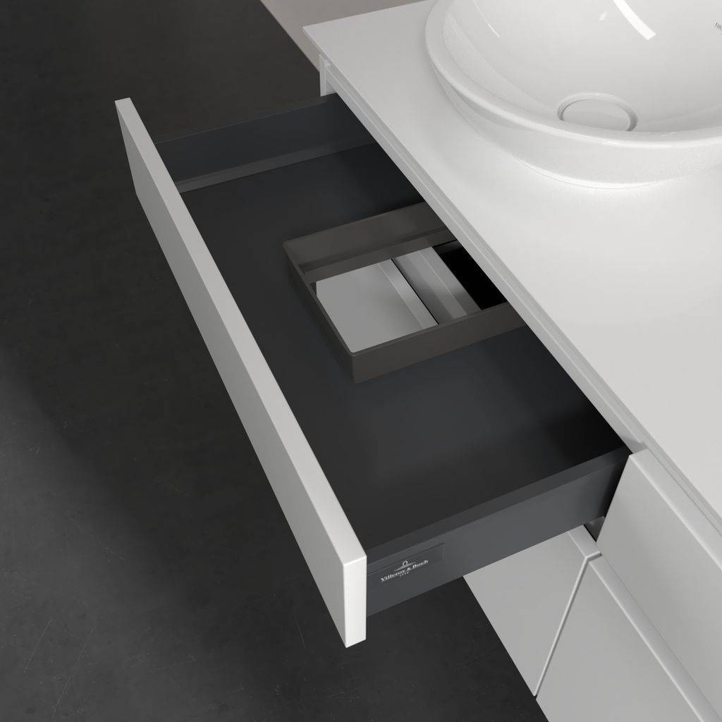 Legato vanity unit 1400x550x500 with 4 pull-outs