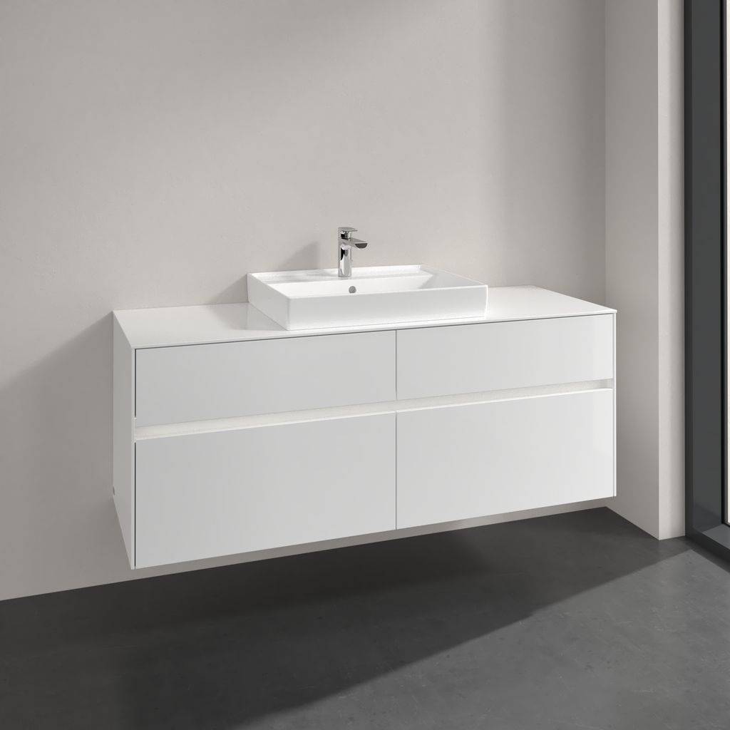 Collaro vanity unit 1400 x 548 x 500mm, with LED lighting