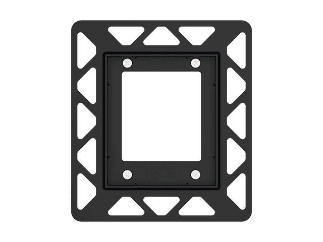 Urinal mounting frame 9242648 for flush mounting gold-plated