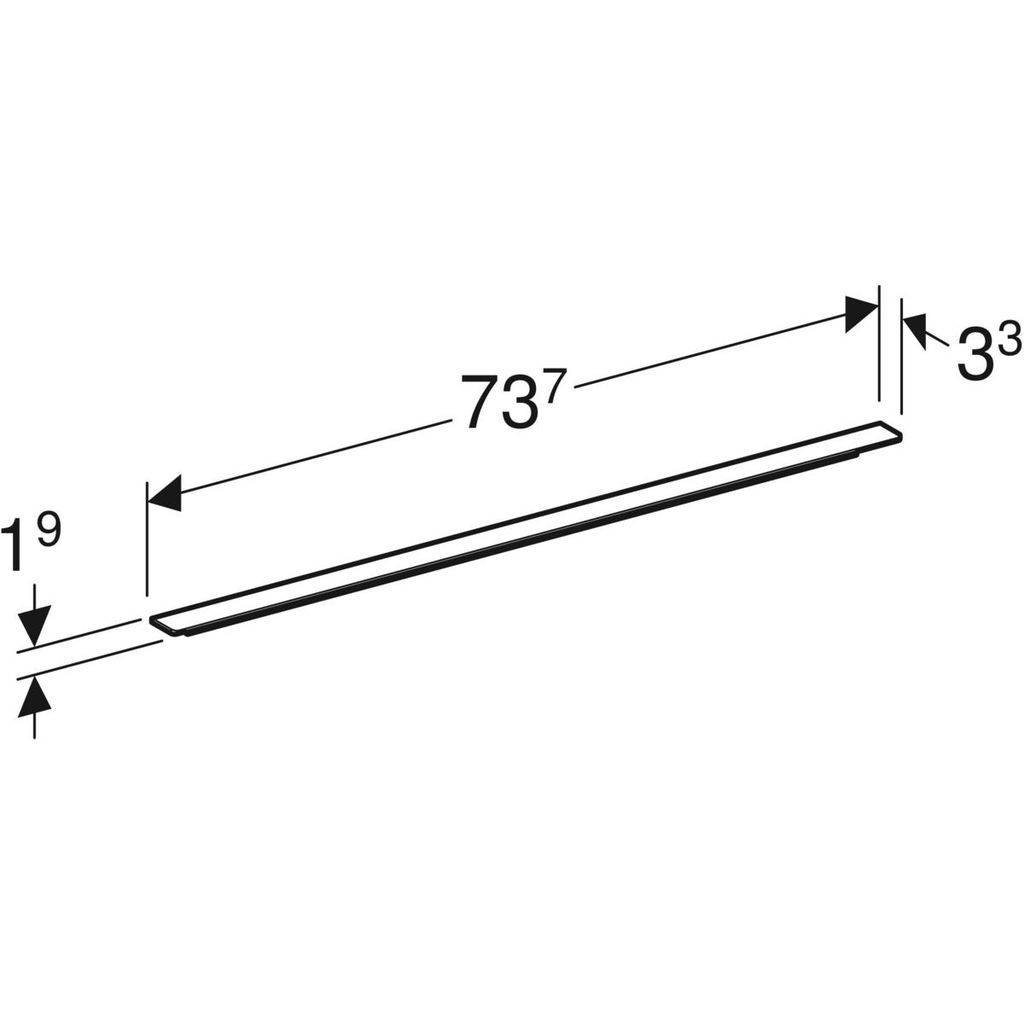 icon handle 73,7cm