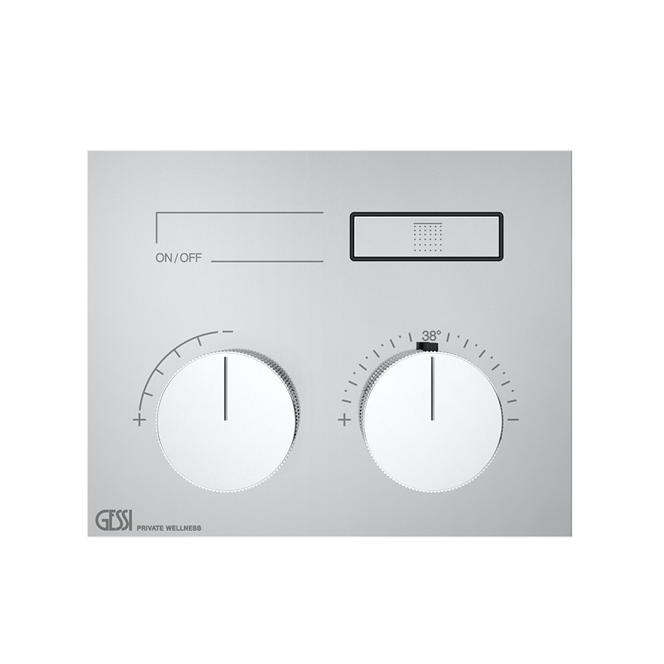 Hi-Fi flush-mounted thermostat for 1 consumer