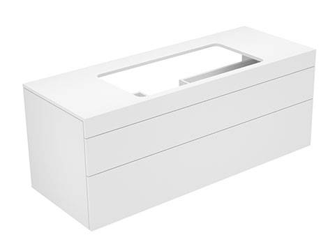 Edition 400 vanity unit 31583380000 (1400 x 546 x 535mm) without tap hole drilling