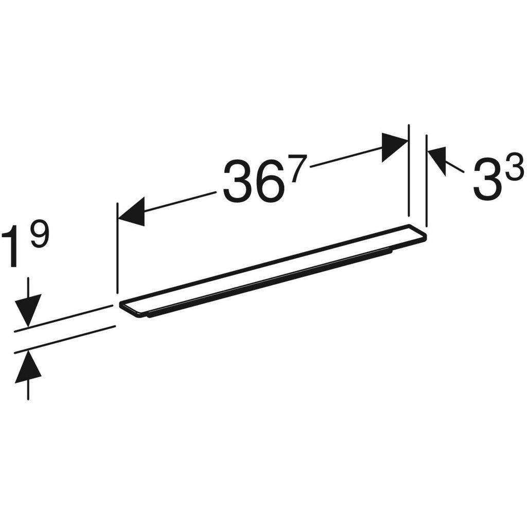 icon handle 36,7cm