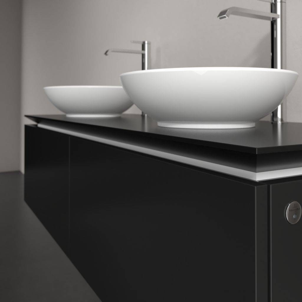 Legato vanity unit 1400x380x500 with 2 pull-outs