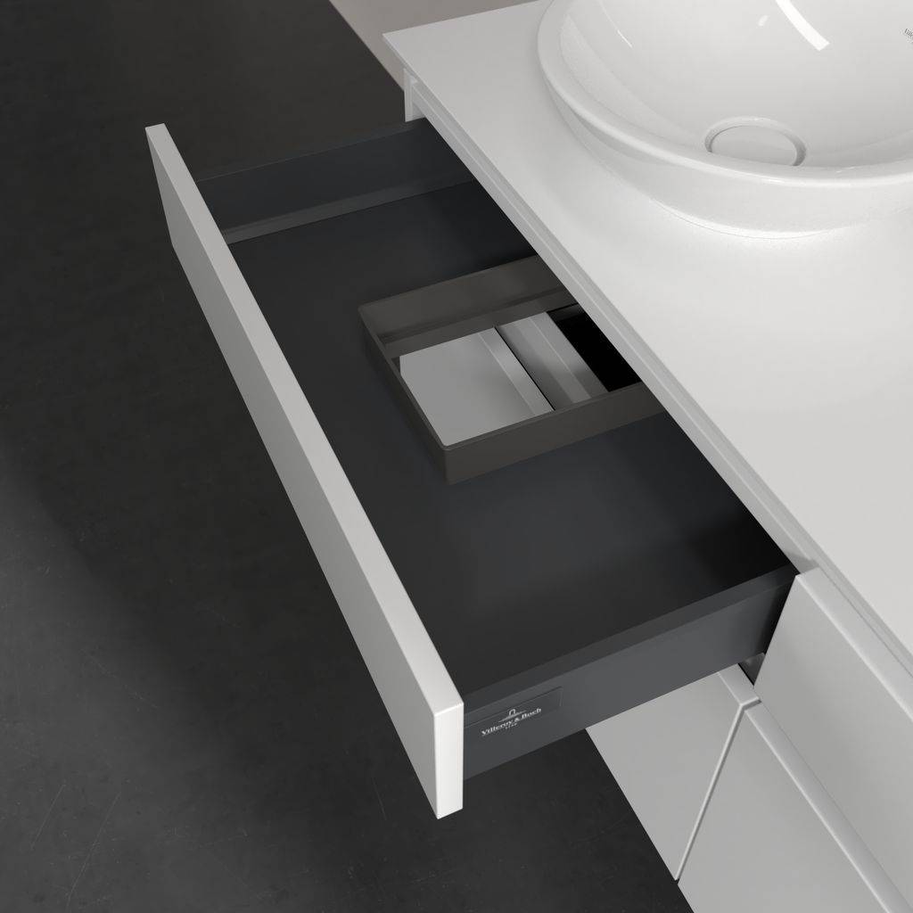 Legato vanity unit 1400x550x500 with 4 pull-outs