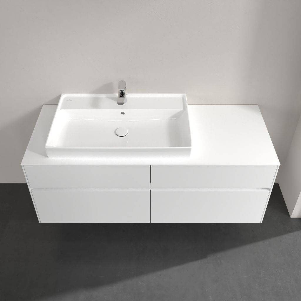 Collaro vanity unit 1400 x 548 x 500mm, with LED lighting